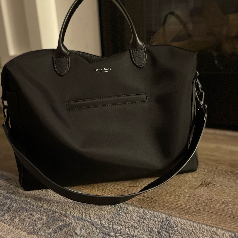 Mina Baie Black Nylon MIDI Emmy
